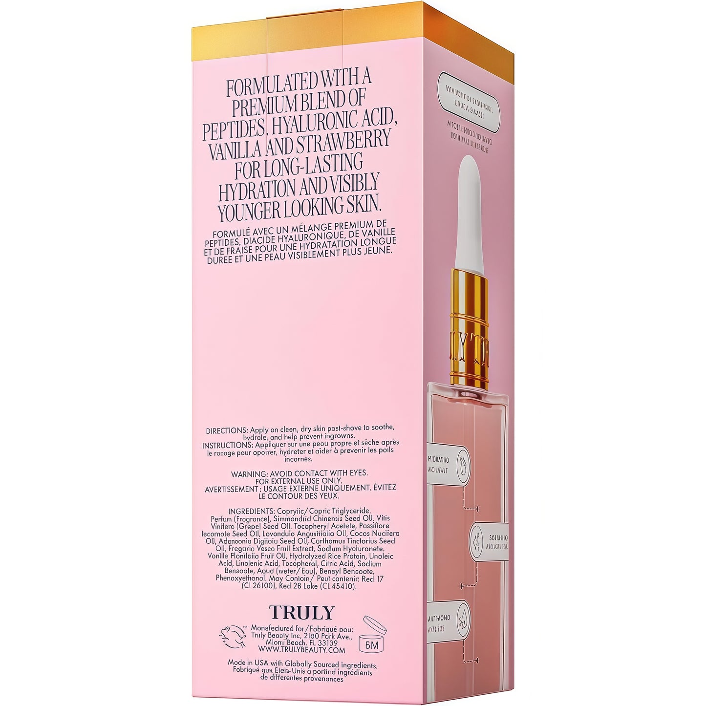 Truly Luxury After Shave Oil | Soothing & Hydrating Treatment to Prevent Ingrown Hair For Smooth, Irritation-Free Skin for Daily Use