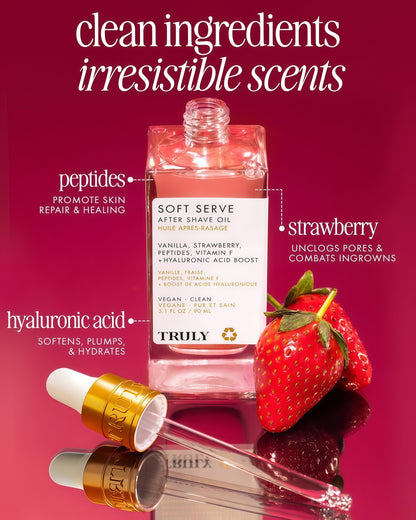 Truly Luxury After Shave Oil | Soothing & Hydrating Treatment to Prevent Ingrown Hair For Smooth, Irritation-Free Skin for Daily Use