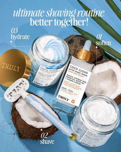 Truly Luxury Shave Butter | Ultra-Hydrating, Shave Formula For Silky Smooth Soft Skin